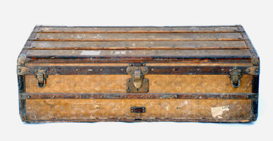 Louis Vuitton - 20th Century Aluminium Bound Mail Louis Vuitton Trunk,  France, c. 1888