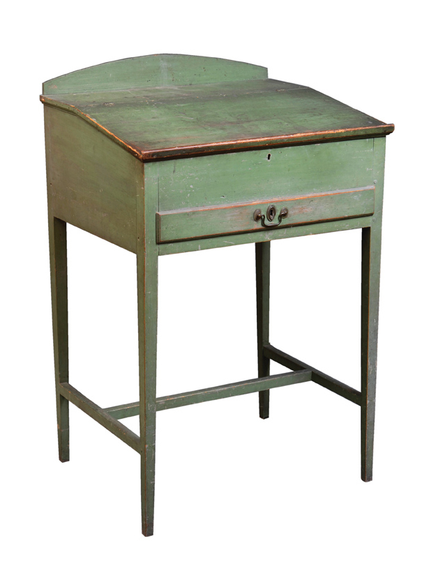 Lot 5, Green Desk by Alfred Collier